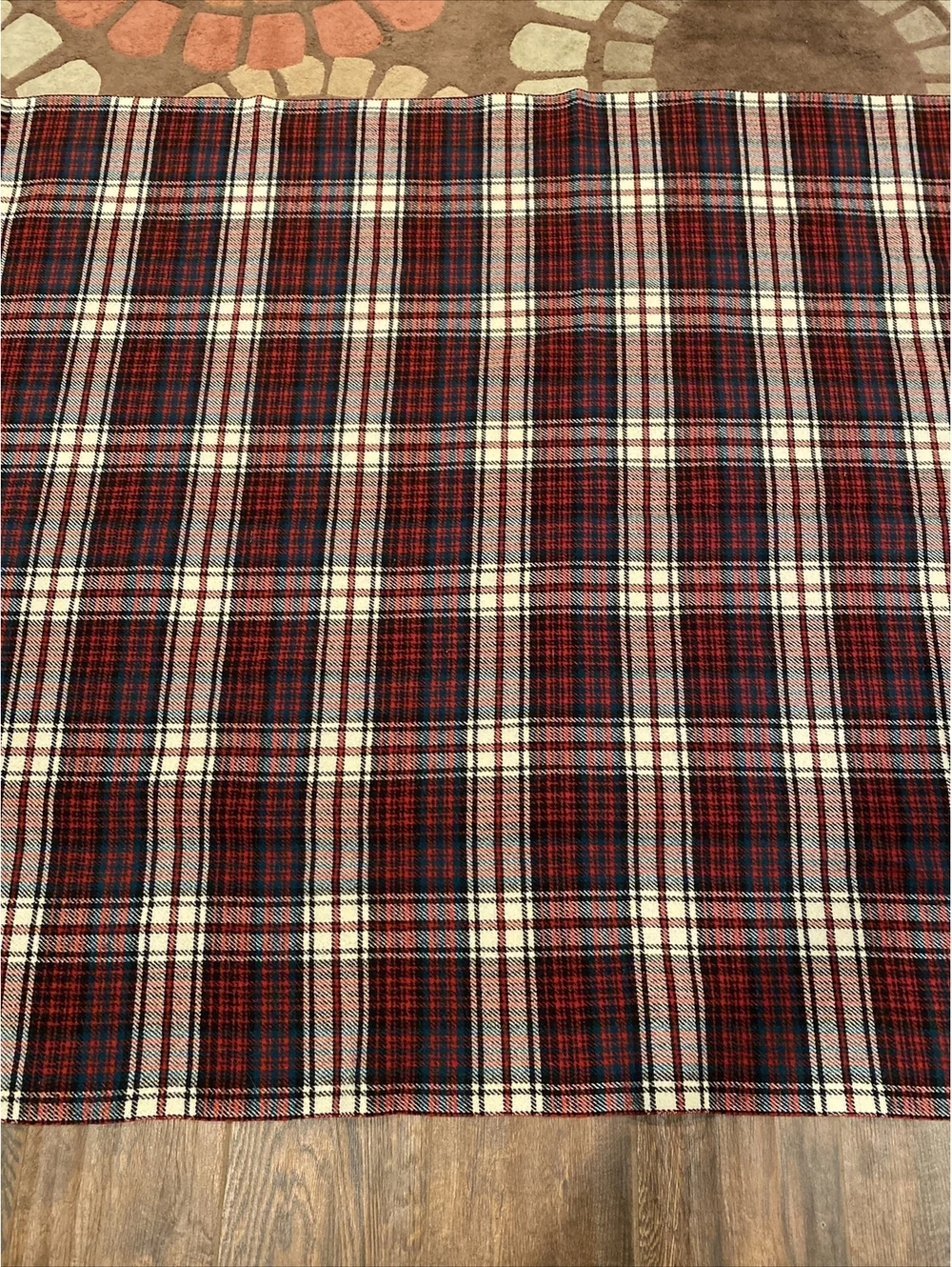 Vintage Pendleton 100% Wool Blanket Fringe Ends 51”x 61”